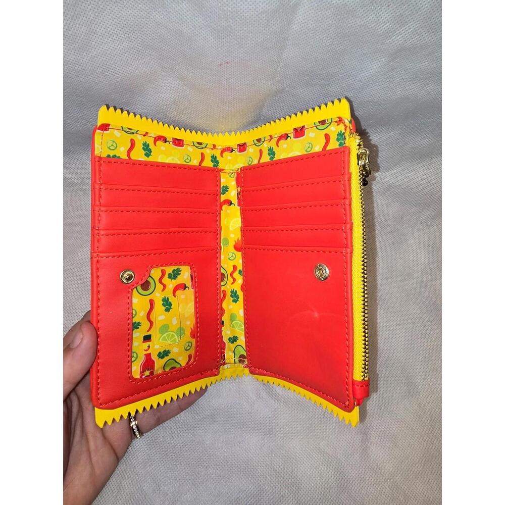 Loungefly Disney Mickey Mouse Hot Sauce Figural Wallet - Picture 2 of 4